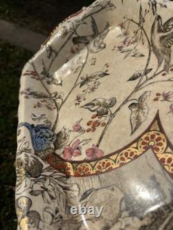 Vintage Serving Tray Imperial Warranted China VERY RARE