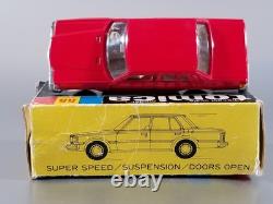 Vintage TOMY Tomica 55 Toyota Crown 2800 Royal Saloon / Japan / Very Rare Red