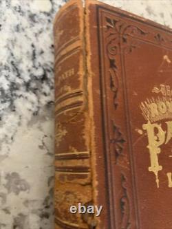 Vintage The Royal Path of Life by T. L. Haines 1881 Leather Very Rare