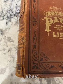 Vintage The Royal Path of Life by T. L. Haines 1881 Leather Very Rare