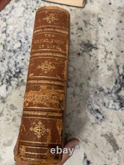 Vintage The Royal Path of Life by T. L. Haines 1881 Leather Very Rare