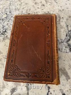 Vintage The Royal Path of Life by T. L. Haines 1881 Leather Very Rare