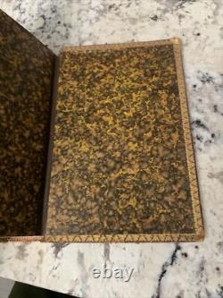 Vintage The Royal Path of Life by T. L. Haines 1881 Leather Very Rare