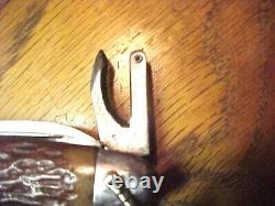 Vintage USMC Pocket Knife WW2 Military Imperial Prov. RI Very Rare