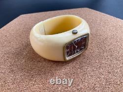 Vintage Very Rare Crown Royal Dynasty Bakelite Watch Not Currently Running
