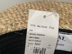 Vintage Walker Cup 2001 Golf Straw Hat Imperial Ocean Forest-New- VERY RARE