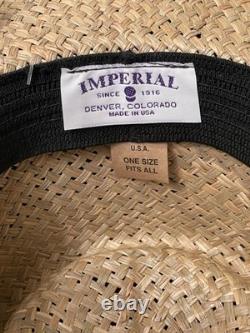 Vintage Walker Cup 2001 Golf Straw Hat Imperial Ocean Forest-New- VERY RARE