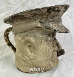 Vintage Winston Churchill Toby Jug, Admiral, WW2 British Royal Navy, Very Rare
