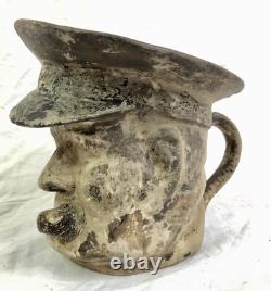 Vintage Winston Churchill Toby Jug, Admiral, WW2 British Royal Navy, Very Rare
