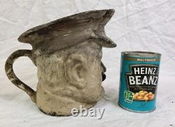 Vintage Winston Churchill Toby Jug, Admiral, WW2 British Royal Navy, Very Rare