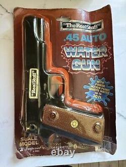 Vtg 1985 Imperial Toy. 45 AUTO Water Gun Pistol The Real Stuff Very RARE