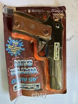 Vtg 1985 Imperial Toy. 45 AUTO Water Gun Pistol The Real Stuff Very RARE