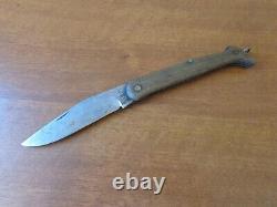 Vtg Very Rare Ww2 Wwii Bulgarian Royal Army Field Trench Folding Pocket Knife