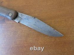 Vtg Very Rare Ww2 Wwii Bulgarian Royal Army Field Trench Folding Pocket Knife