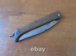 Vtg Very Rare Ww2 Wwii Bulgarian Royal Army Field Trench Folding Pocket Knife