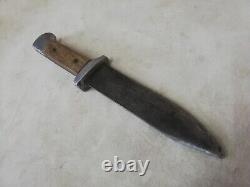 Vtg Very Rare Ww2 Wwii Royal Kingdom Bulgarian Boy Scout Youth Dagger Knife