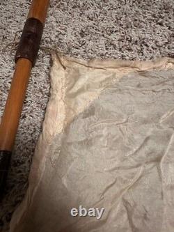 WW II Imperial Japanese Navy PILOT'S BAIL-OUT SURVIVAL FLAG VERY RARE