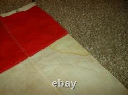 WW II Imperial Japanese Navy Ship CODE & ANSWERING PENNANT VERY RARE