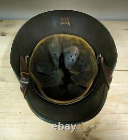 WW1 German Helmet M18 CAMOUFLAGE ORIGINAL Imperial German WWI WW1 very rare