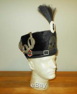WW1 Imperial German Army Prussian Hussar PELZMUTE / BUSBY NAMED VERY RARE