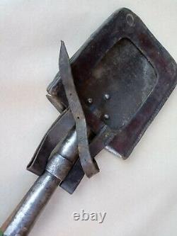 WW1 Imperial Russia ENTRENCHING TOOL & CARRIER marked 1915 year VERY RARE