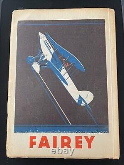 WW1 The Royal Air Force Quarterly January, 1934 Vol. 5. No. 1 A very Rare Book