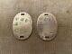 WW2 Imperial Japanese Army Dog tag Very Rare Twin Pair! Military