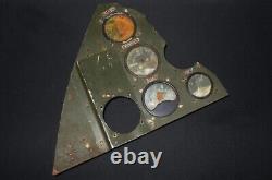 WW2 Imperial Japanese Navy COCKPIT INSTRUMENT PANEL C6N Saiun VERY RARE