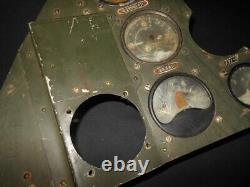 WW2 Imperial Japanese Navy COCKPIT INSTRUMENT PANEL C6N Saiun VERY RARE