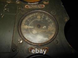 WW2 Imperial Japanese Navy COCKPIT INSTRUMENT PANEL C6N Saiun VERY RARE