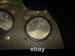 WW2 Imperial Japanese Navy COCKPIT INSTRUMENT PANEL C6N Saiun VERY RARE