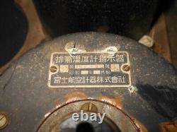 WW2 Imperial Japanese Navy COCKPIT INSTRUMENT PANEL C6N Saiun VERY RARE