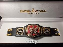 WWE Royal Rumble 2019 Mini Championship Title. VERY RARE