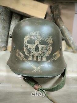 WWI WW1 Helmet M16 ORIGINAL Imperial German size 66 very rare