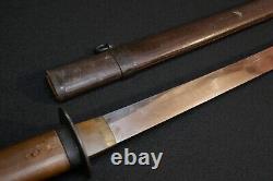 WWII IJA Imperial Japanese Army NCO Sword Katana Last Ditch Mounts Very Rare