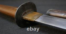 WWII IJA Imperial Japanese Army NCO Sword Katana Last Ditch Mounts Very Rare