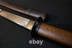 WWII IJA Imperial Japanese Army NCO Sword Katana Last Ditch Mounts Very Rare