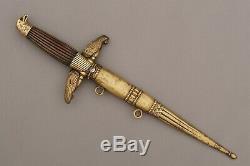 WWII Royal Hungarian Royal Air Force Dagger M1932 Y. Very RARE