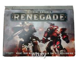 Warhammer 40K- Imperial Knights Renegade. Very Rare! Brand New In Box