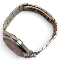 WithBox Audemars Piguet Royal Oak 36 mm Very Rare Red Dial Steel Watch 14790ST