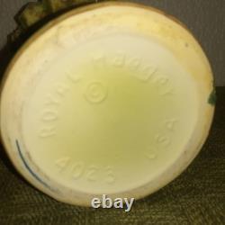 WoW Royal Haeger VERY HTF Vase MCM Raised Nodules & Rare Glaze EXCEPTIONAL Pc
