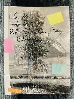 Wolfgang Tillmans. RA VARNISHING DAY EDITION 2020. Very Rare Royal Academy Print