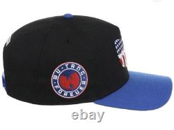 Wu Tang Americana A-Frame SnapBack Hat Lids HD Black/Royal Very Rare