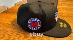 Wu Tang Americana Hat 8 Lids HD Black/Royal Very Rare