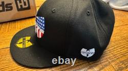 Wu Tang Americana Hat 8 Lids HD Black/Royal Very Rare