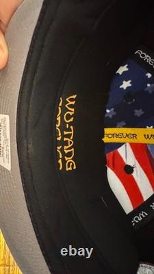Wu Tang Americana Hat 8 Lids HD Black/Royal Very Rare