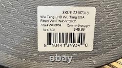 Wu Tang Americana Hat 8 Lids HD Fitted Black/Royal Very Rare