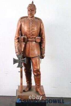 Ww-1 German Imperial Guard Statue-superb Condition-museun Quality-very Rare