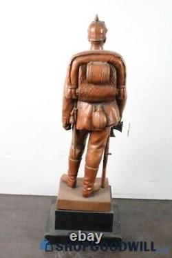 Ww-1 German Imperial Guard Statue-superb Condition-museun Quality-very Rare