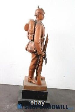 Ww-1 German Imperial Guard Statue-superb Condition-museun Quality-very Rare